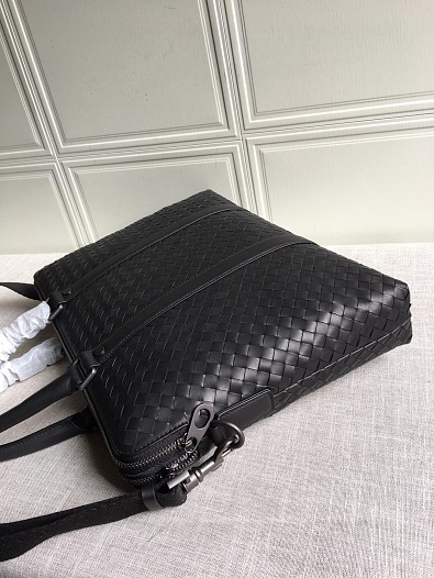 Кожаный портфель Bottega Veneta Premium 38x28x7 см   