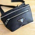 Сумка на пояс Prada 28x16 см - Black