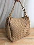Замшевая сумка Bottega Veneta 35x24 см - Beige