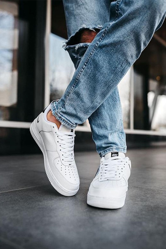 Кроссовки Nike Air Force 1 '07 LV8 Utility Low - White