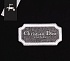 Чёрная футболка Christian Dior Couture logo-embroidered