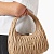 Женская сумка-хобо MIU MIU Wander Matelasse Premium 24x14x8 см - Beige