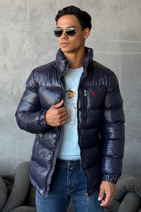 Куртка тёмно-синего цвета Роlо Ralрh Lаurеn pony-embroidered