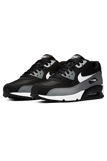 Кроссовки Nike Air Max 90 - Black / Grey / White   