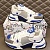 Мужские кроссовки Dolce & Gabbana Airmaster - White / Blue
