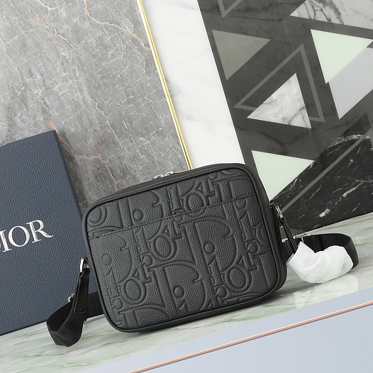 Кожаная сумка Dior Messenger Rider 2.0 Premium 23x17x7.5 см   