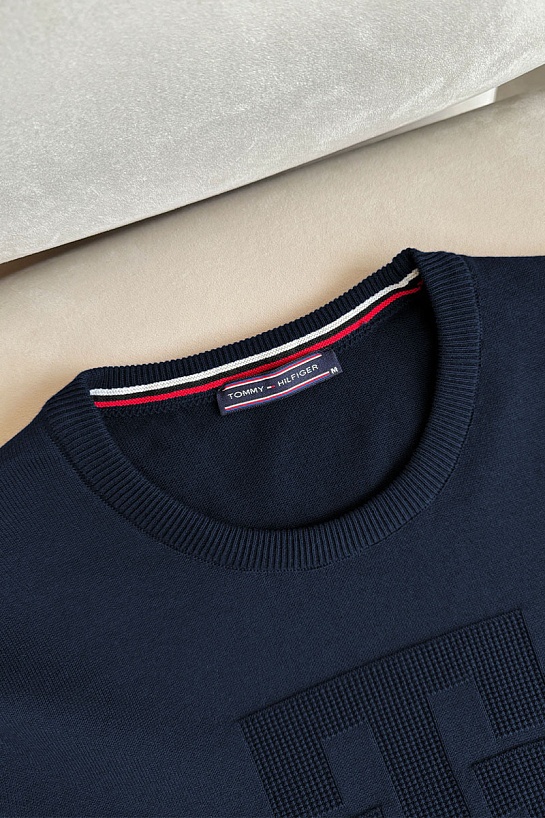 Джемпер тёмно-синего цвета Tommy Hilfiger