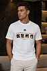Белая оверсайз футболка Dolce&Gabbana