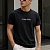 Мужская чёрная футболка Calvin Klein logo-print
