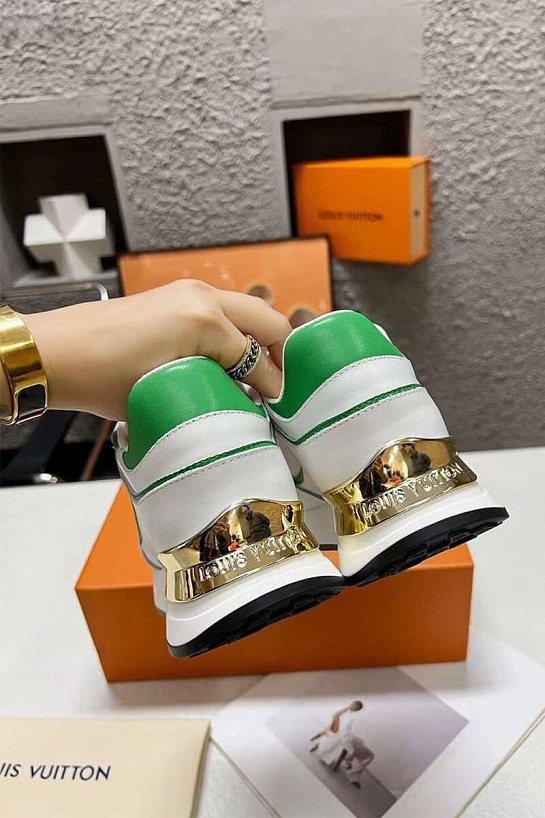 Женские кожаные кроссовки Louis Vuitton Neo Run Away