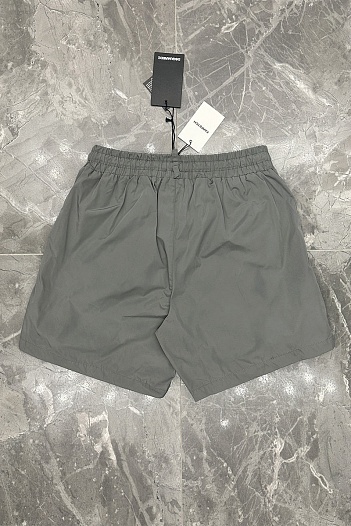 Мужские серые шорты Dsquared2   