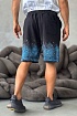Мужские чёрные шорты Amiri paint splatter