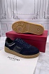 Замшевые кроссовки Valentino Garavani Upvillage - Navy