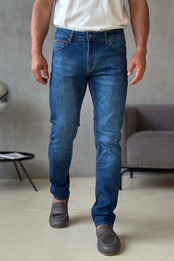 Мужские синие джинсы Tommy Hilfiger Austin Slim Tapered   