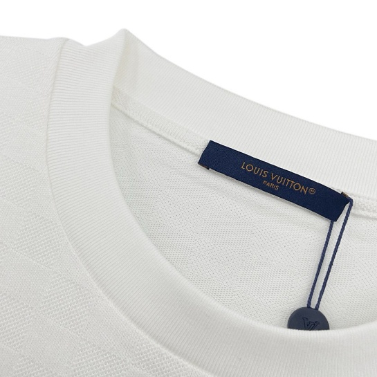 Белая оверсайз футболка Louis Vuitton