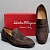 Мужские замшевые лоферы Salvatore Ferragamo