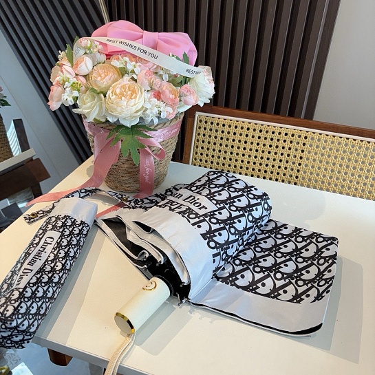 Складной зонт Dior Monogram premium