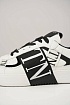 Кожаные кроссовки Valentino VL7N low-top - White / Black