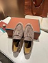 Женские замшевые лоферы Loro Piana Summer Charms Walk premium