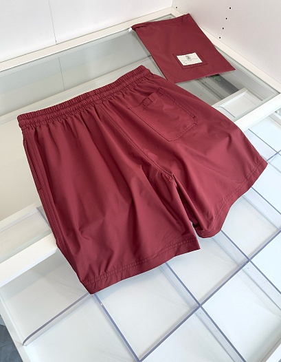 Мужские шорты Brunello Cucinelli Premium - Burgundy   