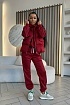 Женский красный костюм тройка MIU MIU