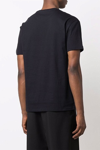 Мужская чёрная футболка Valentino   