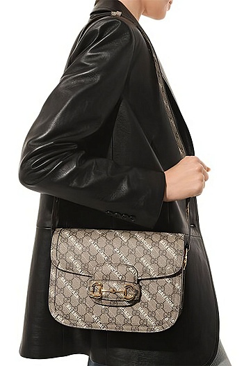 Сумка Gucci x Baleniaga Horsebit 24.5x18 см   