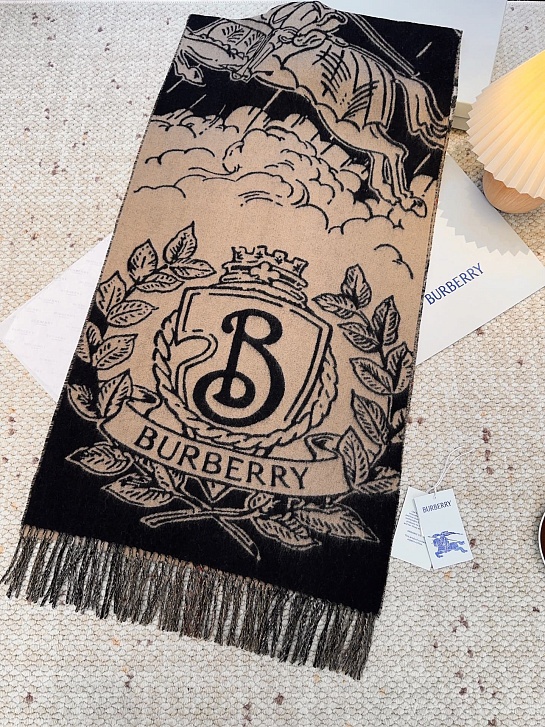 Шарф Burberry Stormy Knight premium 210x50 см
