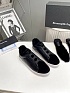 Кроссовки с мехом Ermenegildo Zegna Triple Stitch low-top - Black