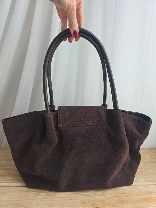Замшевая сумка Yves Saint Laurent Le 5 a 7 40x22