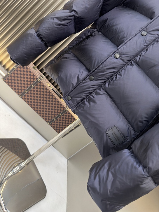 Мужской пуховик Burberry Halsby - Navy