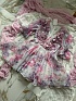 Женское платье Zimmermann flower print - Pink