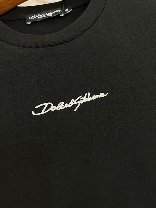 Мужская футболка Dolce & Gabbana Premium - Black