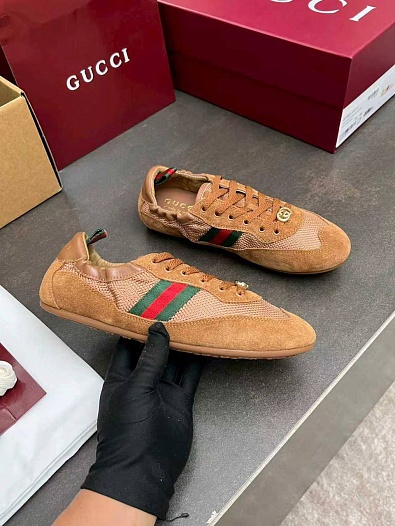 Женские кроссовки Gucci GG Shift premium   