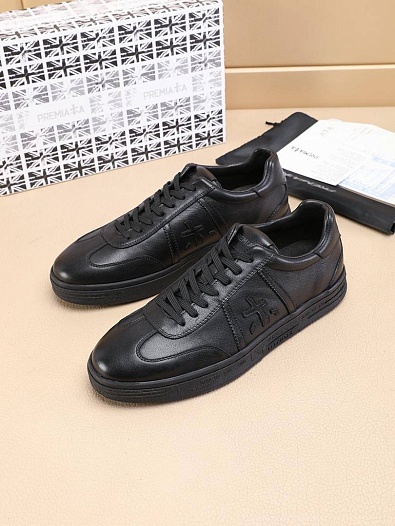 Кожаные кроссовки Premiata Bonnie - Black   