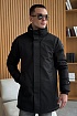 Мужское пальто Burberry чёрного цвета