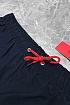 Мужские тёмно-синие шорты Hugo Boss logo-print