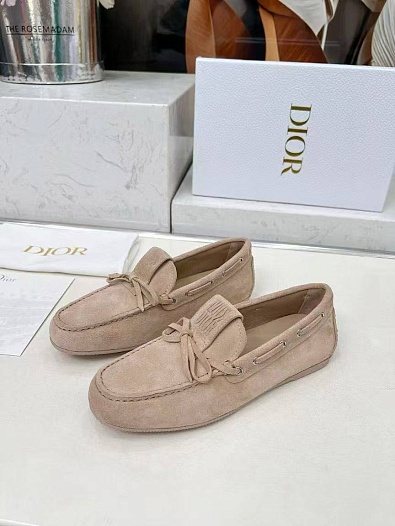 Женские лоферы Dior Miss - Beige   