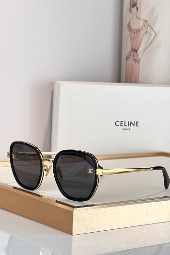 Солнцезащитные очки Celine Metal Triomphe   