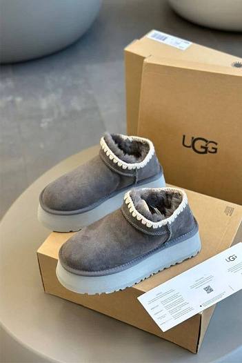 Женские зимние слиперы с мехом UGG Tasman   