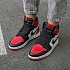 Кроссовки Nike Air Jordan 1 Retro "Bred Toe"