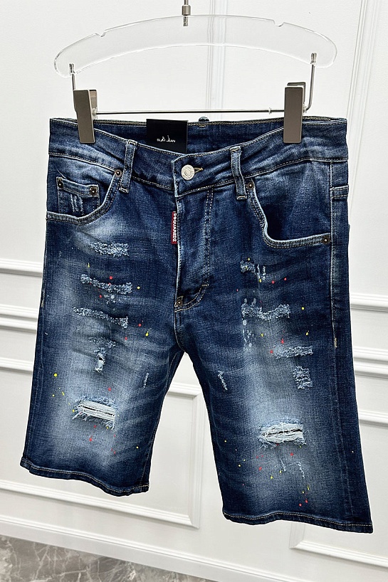 Мужские джинсовые шорты Dsquared2
