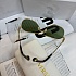 Солнцезащитные очки Versace Aviator - Green / Gold