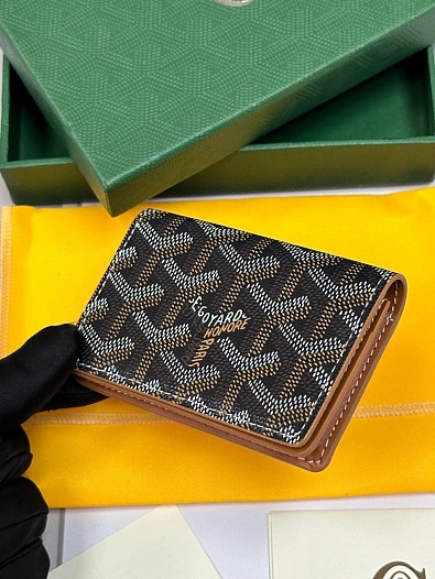 Кошелёк Goyard Malesherbes Premium 10.2x7x1.5 см - Brown   