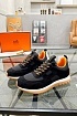 Мужские комбинированные кроссовки Hermes