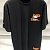 Мужская оверсайз футболка Heron Preston Eagle - Black