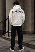 Мужское худи белого цвета Palm Angels logo-print