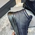 Кожаные кроссовки с мехом Brunello Cucinelli high-top - Navy