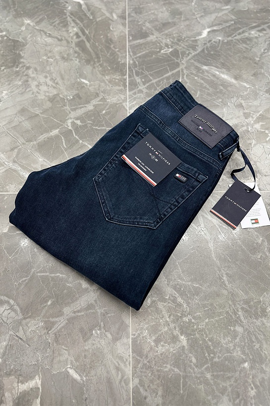 Джинсы тёмно-синего цвета Tommy Hilfiger Regular Fit