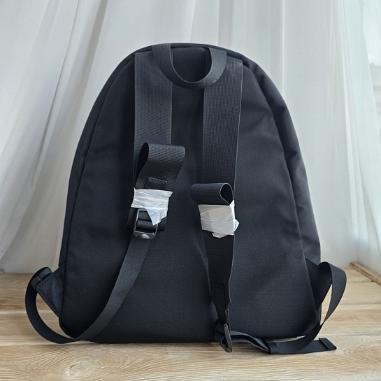 Чёрный текстильный рюкзак Alexander Wang 41x32 см